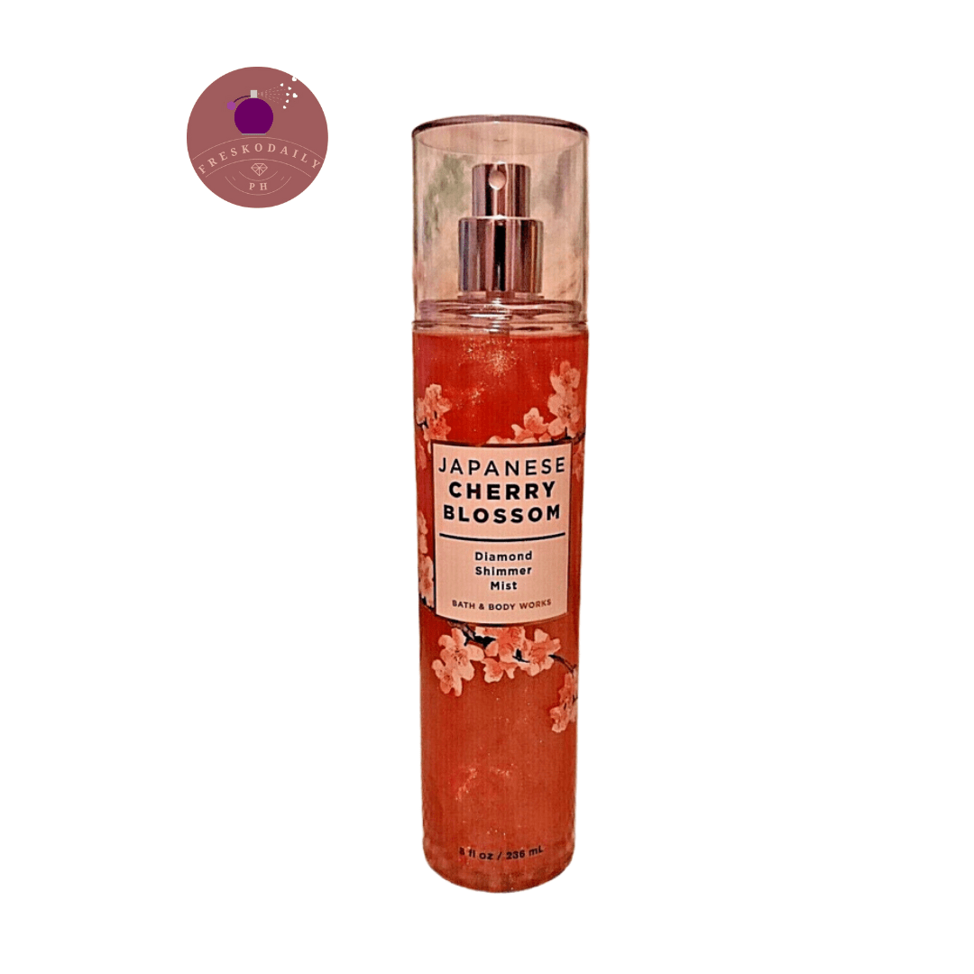 Bath & Body Works JAPANESE CHERRY BLOSSOM DIAMOND SHIMMER Fine