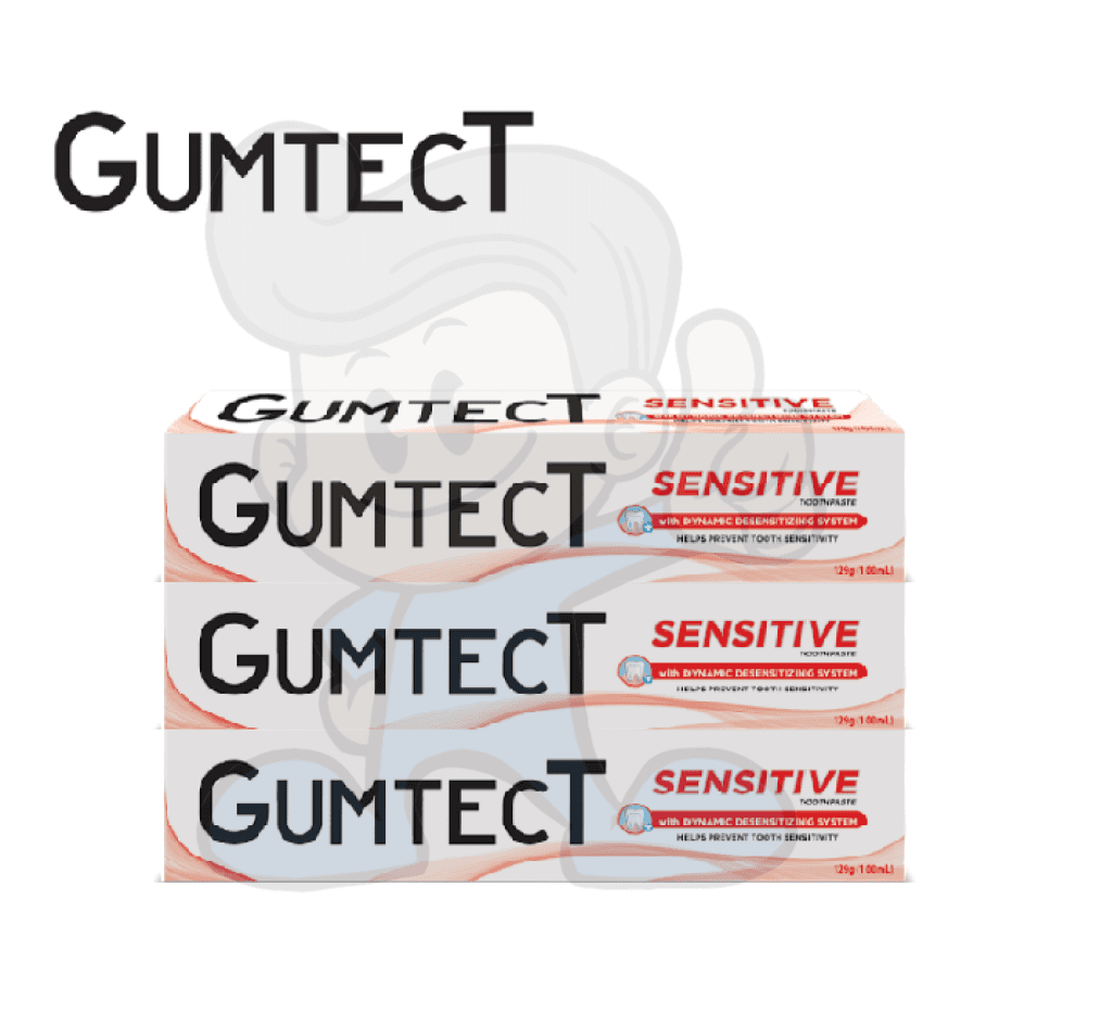 Gumtect Sensitive Toothpaste (3 x 129 g) Lazada PH