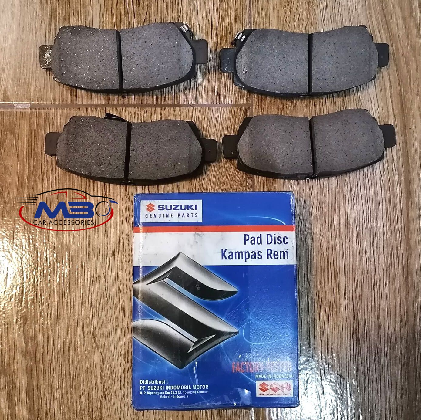 Suzuki Ertiga 20172022 Original Brake Pads Lazada PH
