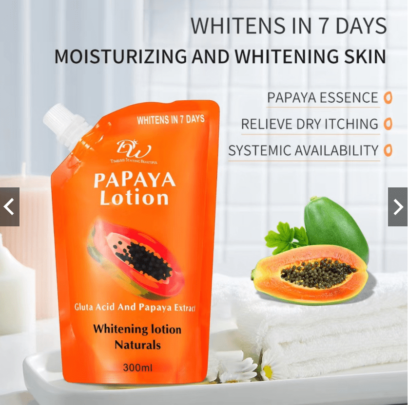 DW Papaya Lotion W/ Gluta Acid And Papaya Extract 300ml Lazada PH