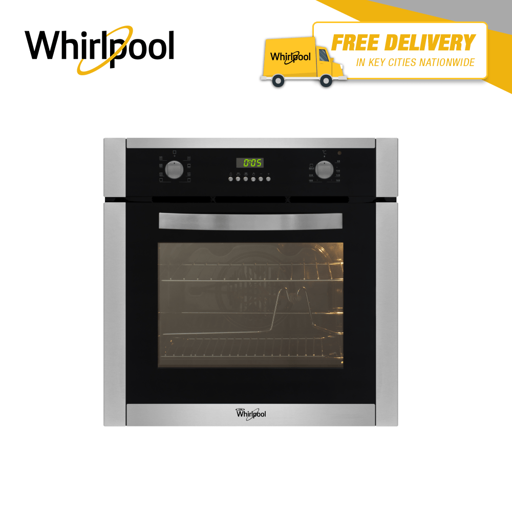 Whirlpool 60 cm, 8 Cooking Functions Builtin Electric Oven AKZ861S IX (Stainless Steel) Lazada PH
