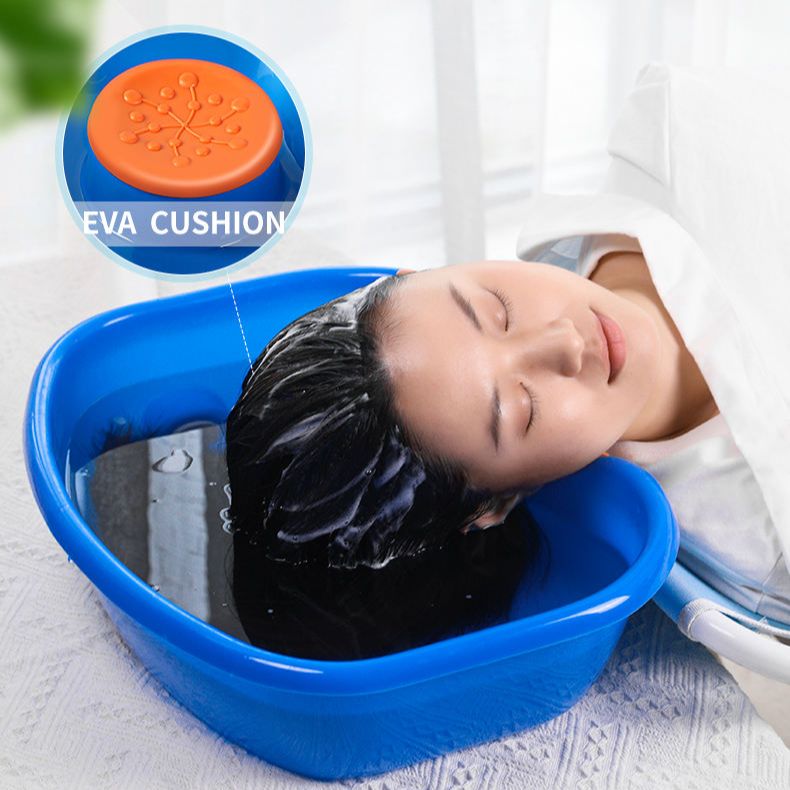 Shampoo Basin Tub for The Disabled Portable Hair Washing Basin Drain