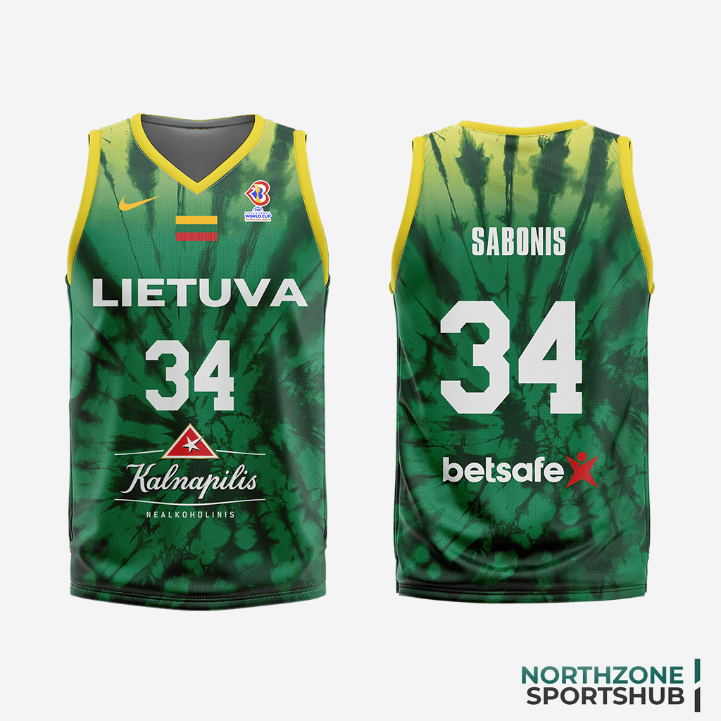 NORTHZONE EuroBasketball Lietuva Fiba Basketball 2022 Full Sublimation
