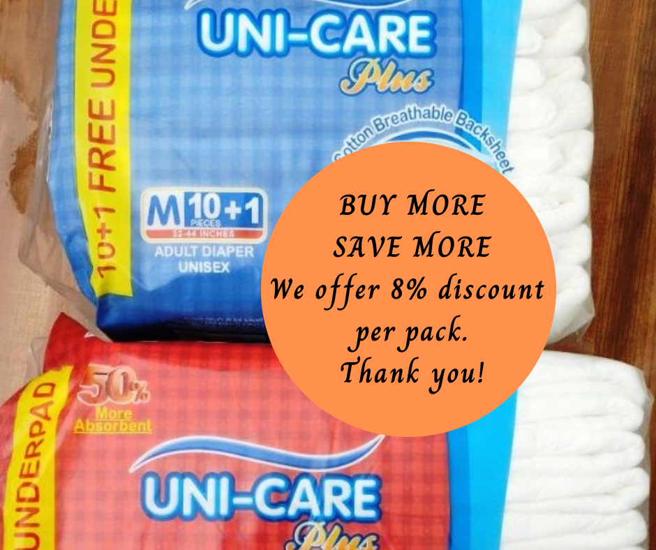 Unicare Adult Diaper bulk order with 8 discounted price Lazada PH