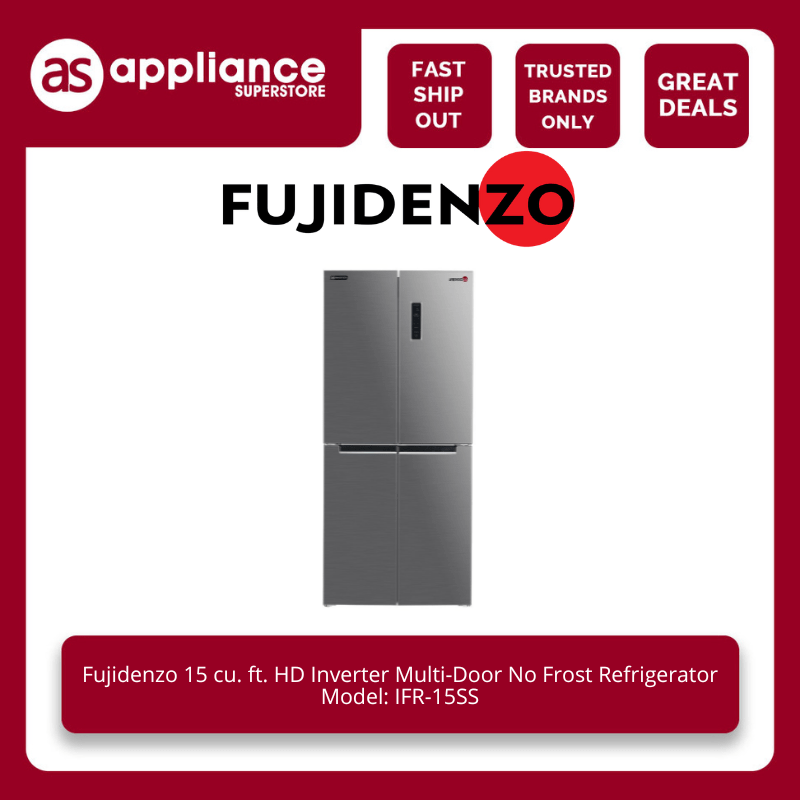 Fujidenzo 15 cu. ft. HD Inverter MultiDoor No Frost Refrigerator IFR