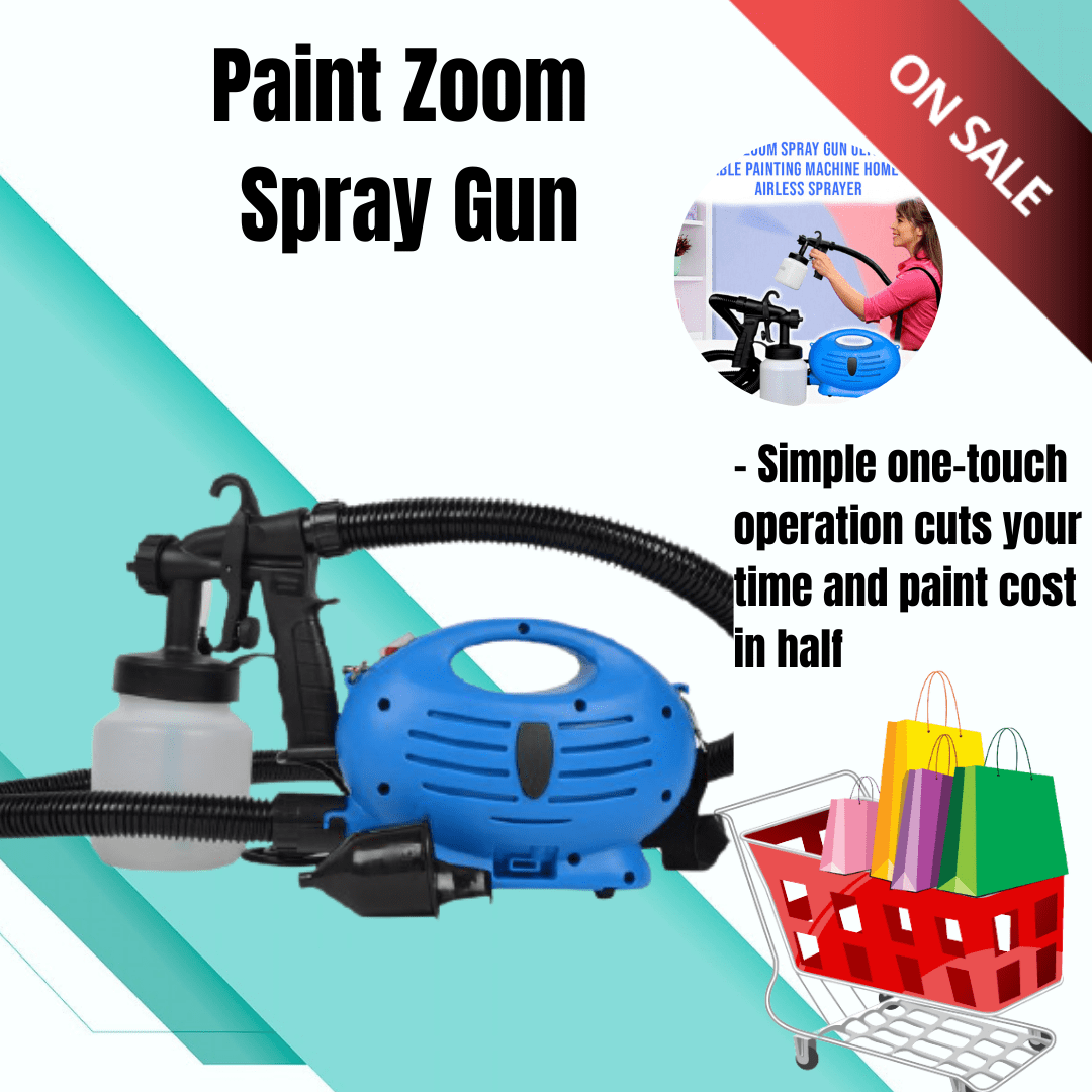 BEST SELLING Paint Zoom Spray Gun Ultimate Portable Painting Machine