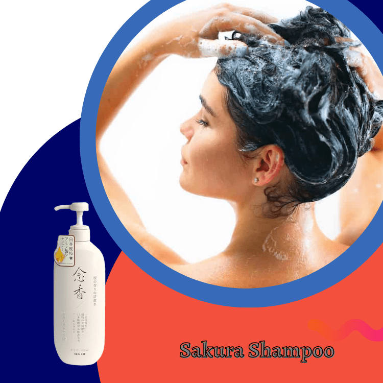 Original And Authentic Sakura Shampoo 650ml Hair Growth Sakura Shampoo
