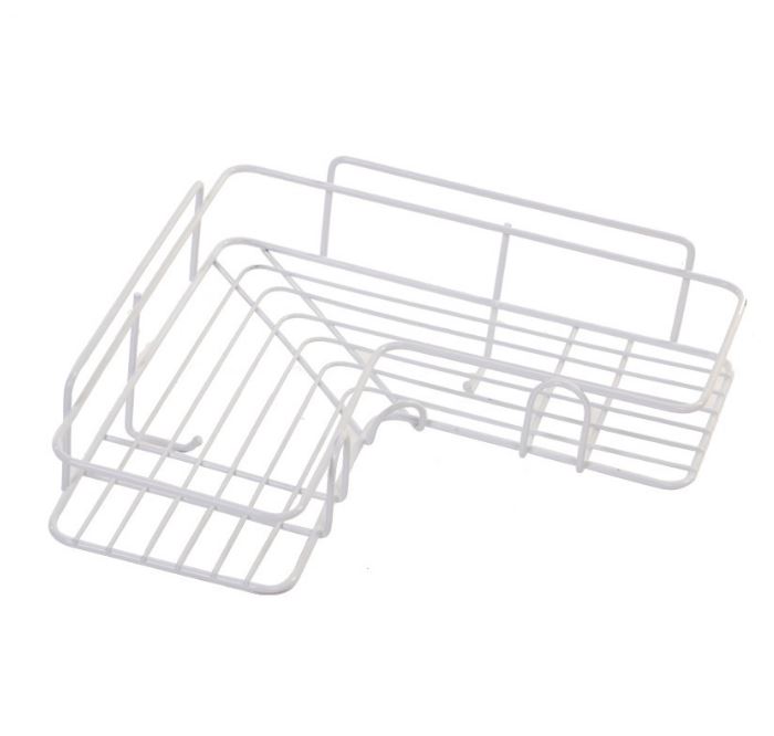 Corner Shelf Bathroom Kitchen Organizer Storage Rack Wall Hanging
