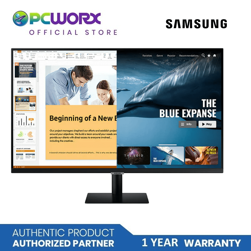 Samsung LS32BM500EEXXP 32" Inch VA FHD 60Hz Smart Monitor Samsung 32" Inch Monitor 32" Inch