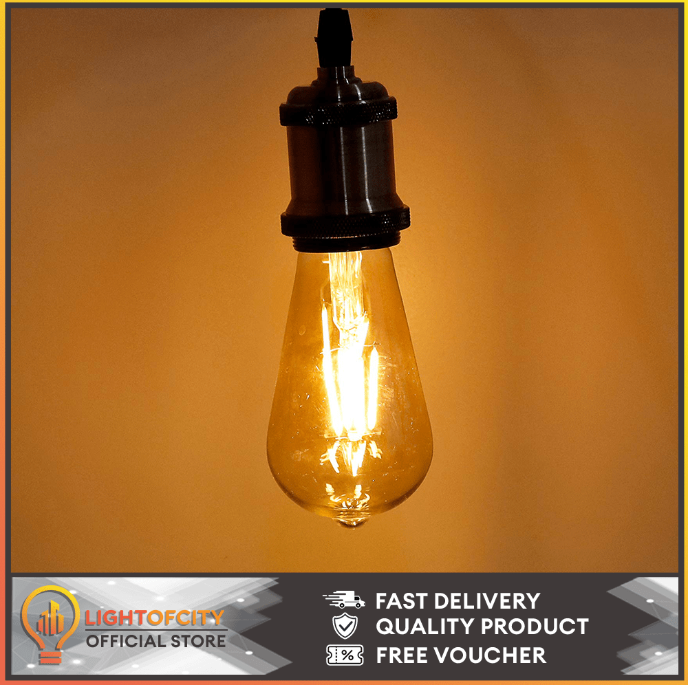 Light of City Retro Fluorescent Filament Bulb Lamp 4 watts Lazada PH