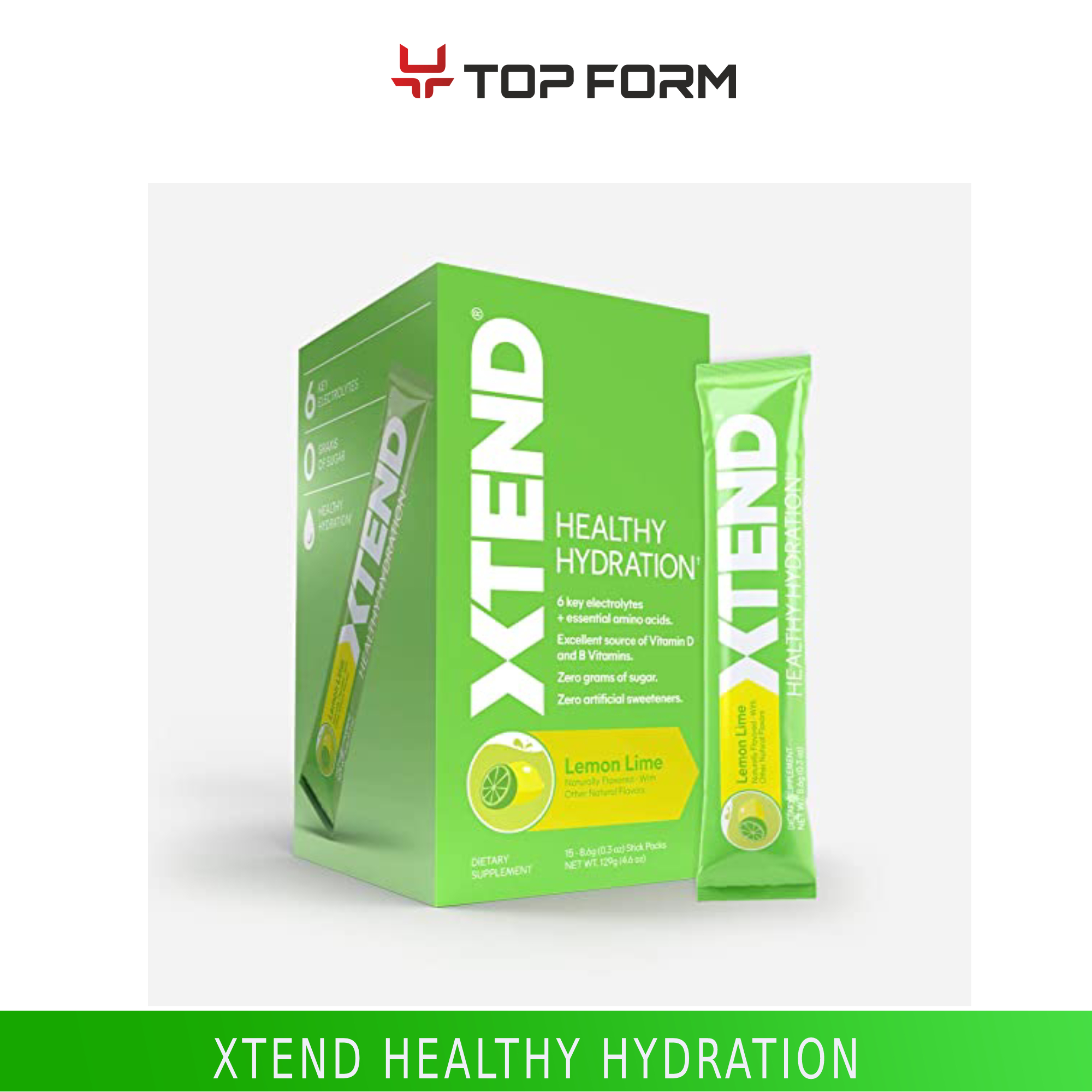 Xtend Healthy Hydration, Superior Hydration Powder Packets