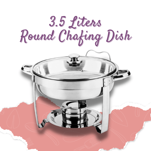 Rossetti 3.5L Round Chafing Dish (Calabria Series) Lazada PH