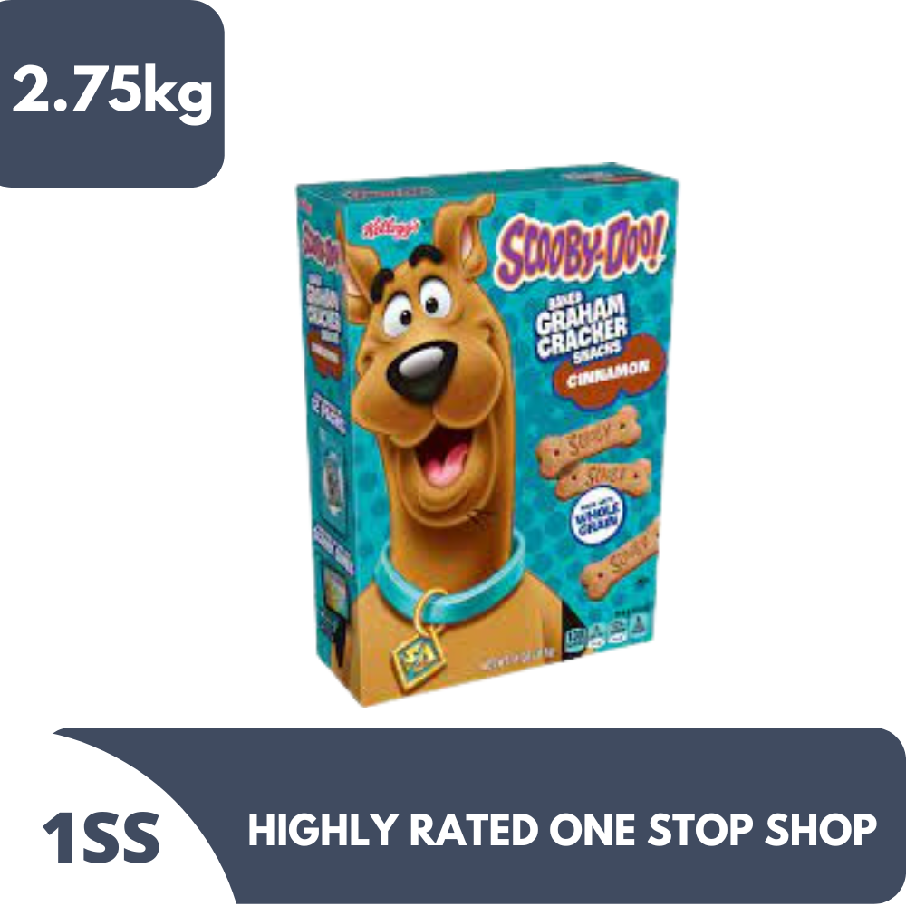 Kellogg's Baked Graham Crackers ScoobyDoo Cinnamon 2.75lbs Lazada PH