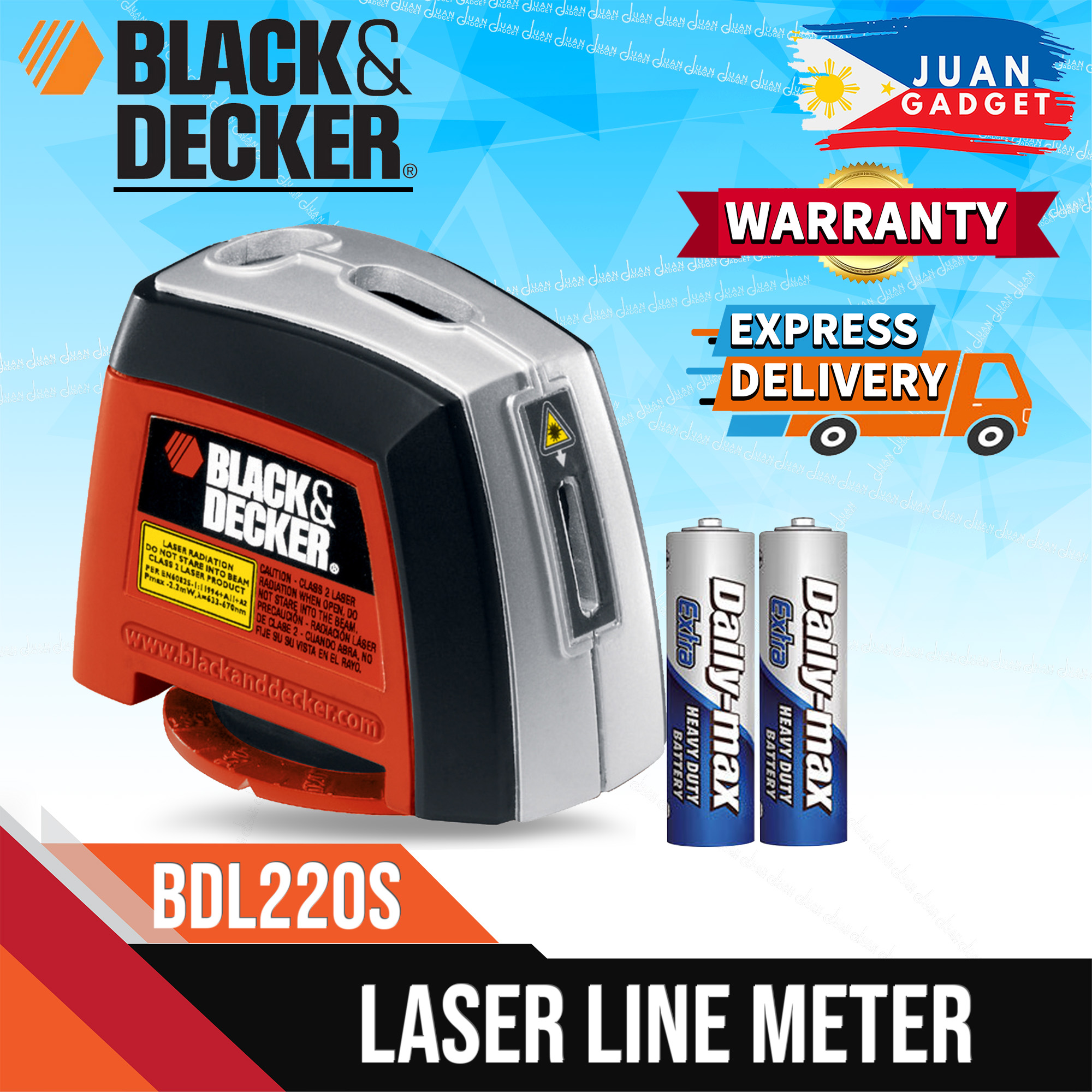 Black & Decker BDL220S Laser Level Meter JG Superstore Lazada PH