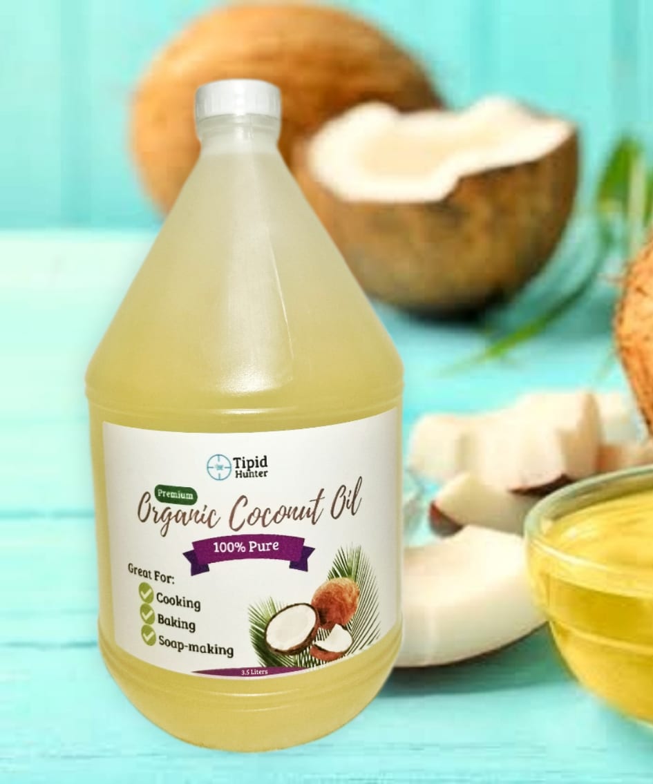 Coconut Oil 3.5 Liters, Pure Organic Cooking Coconut Oil Lazada PH