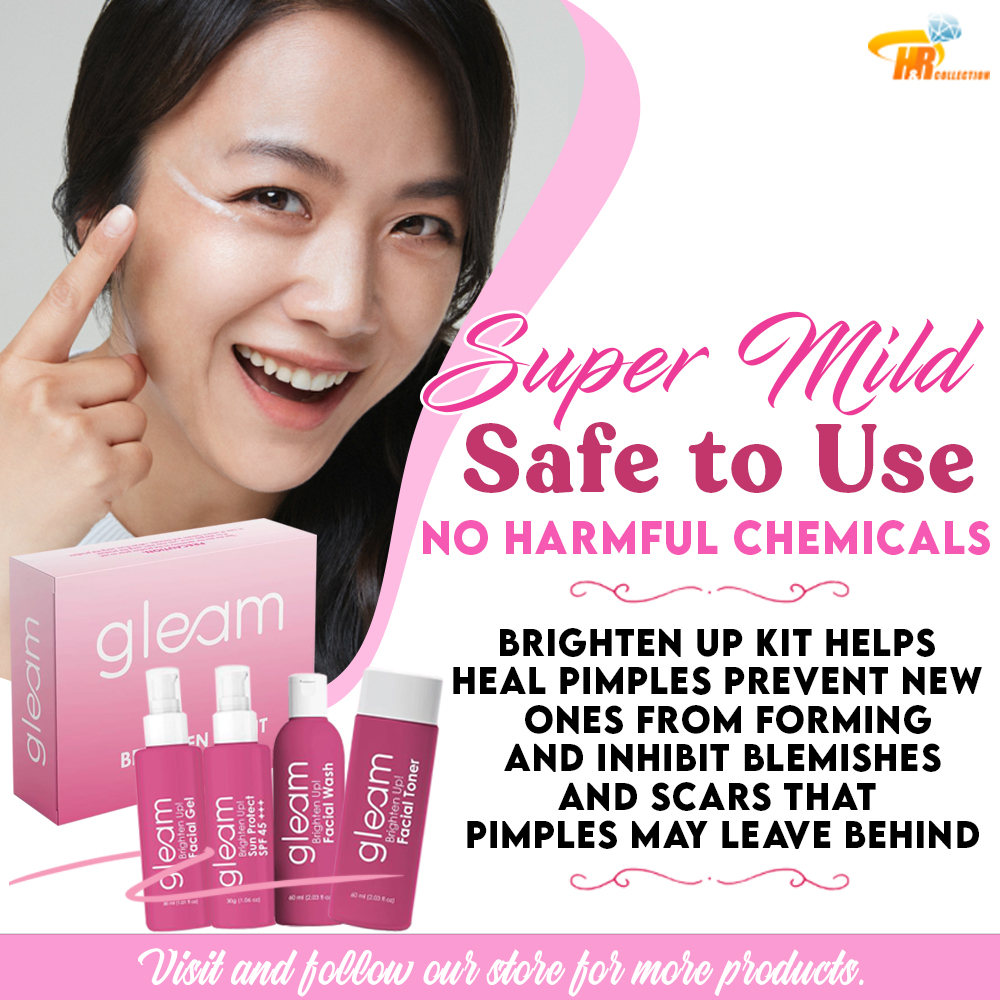 Gleam Brighten Up Kit ( New Packaging ) Mild Rejuvenating, Micro