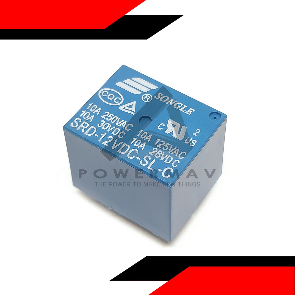 original 12v relay 10a songle Relay SRD12VDCSLA SRD24VDCSLA SRD
