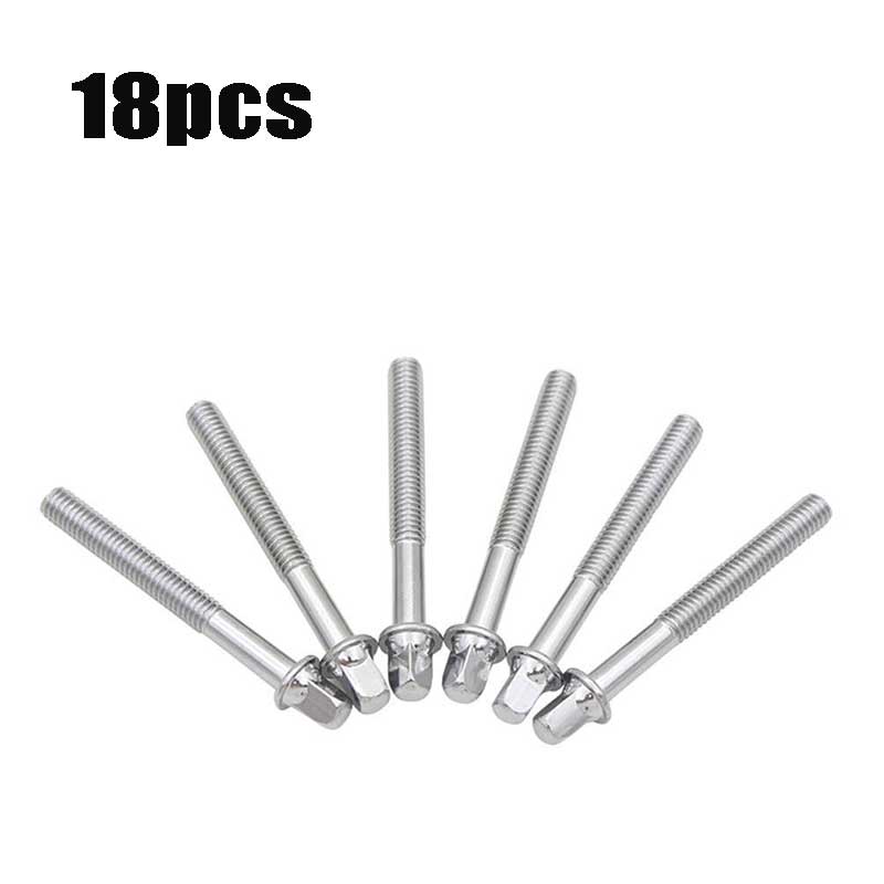 18Pcs Drum Tension Rods With Washers Tom Drum Parts Lazada PH