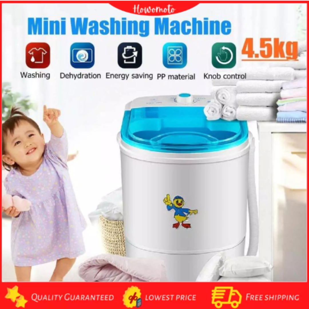 FREE LAUNDRY BEADS New Automatic mini portable Washing Machine Laundry