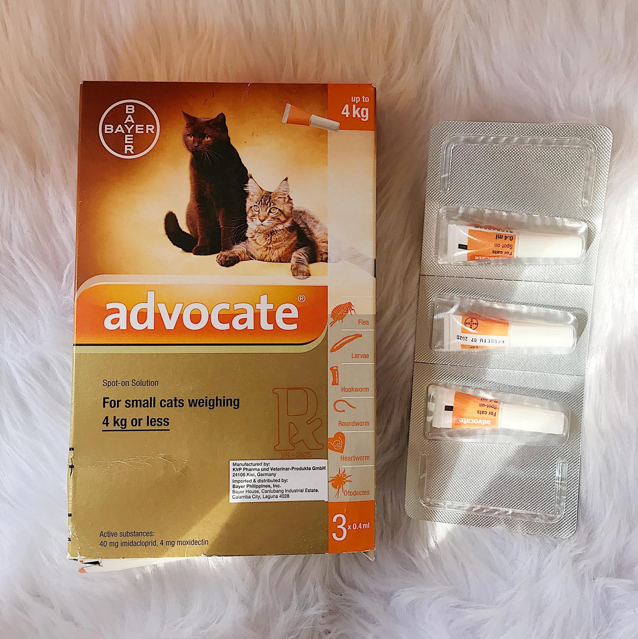 ADVOCATE CATS (1 PIPETTE) Lazada PH