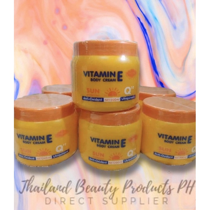 Vitamin E Body Cream Sun Protect Q10 by Venda Lazada PH
