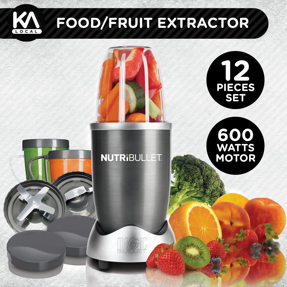 Premium Authentic Quality 600 Watts NUTRI (BULLET) Superfood Fruit