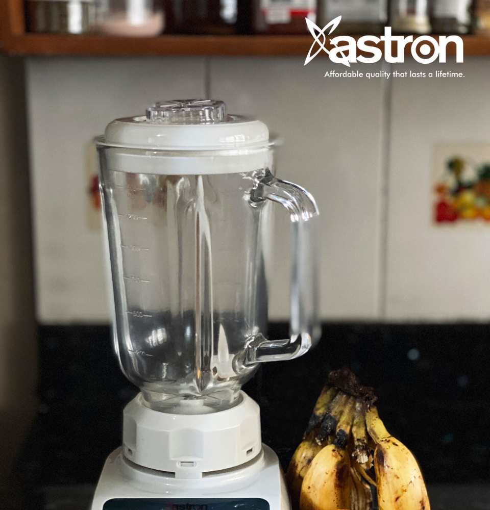 Astron BL153 Blender with 1.5L Glass Jug (White) — Astron Appliances PH