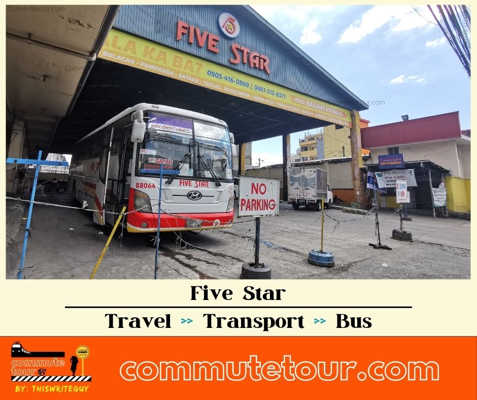 Five Star Bus Schedule Terminal and Contact Number
