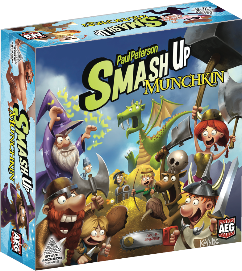 Smash Up Munchkin (Expansion) Game Kastle Online