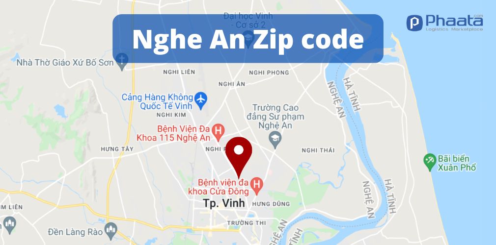 Nghe An ZIP code The most updated Nghe An postal codes