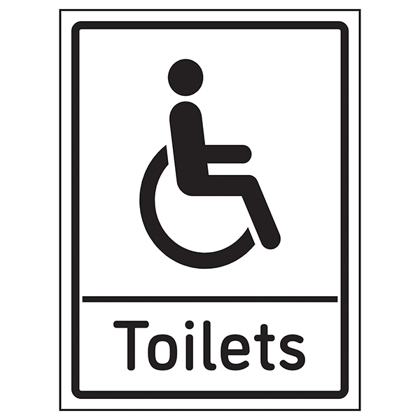 Disabled Toilets Toilet/Washroom Signs General Information Signs