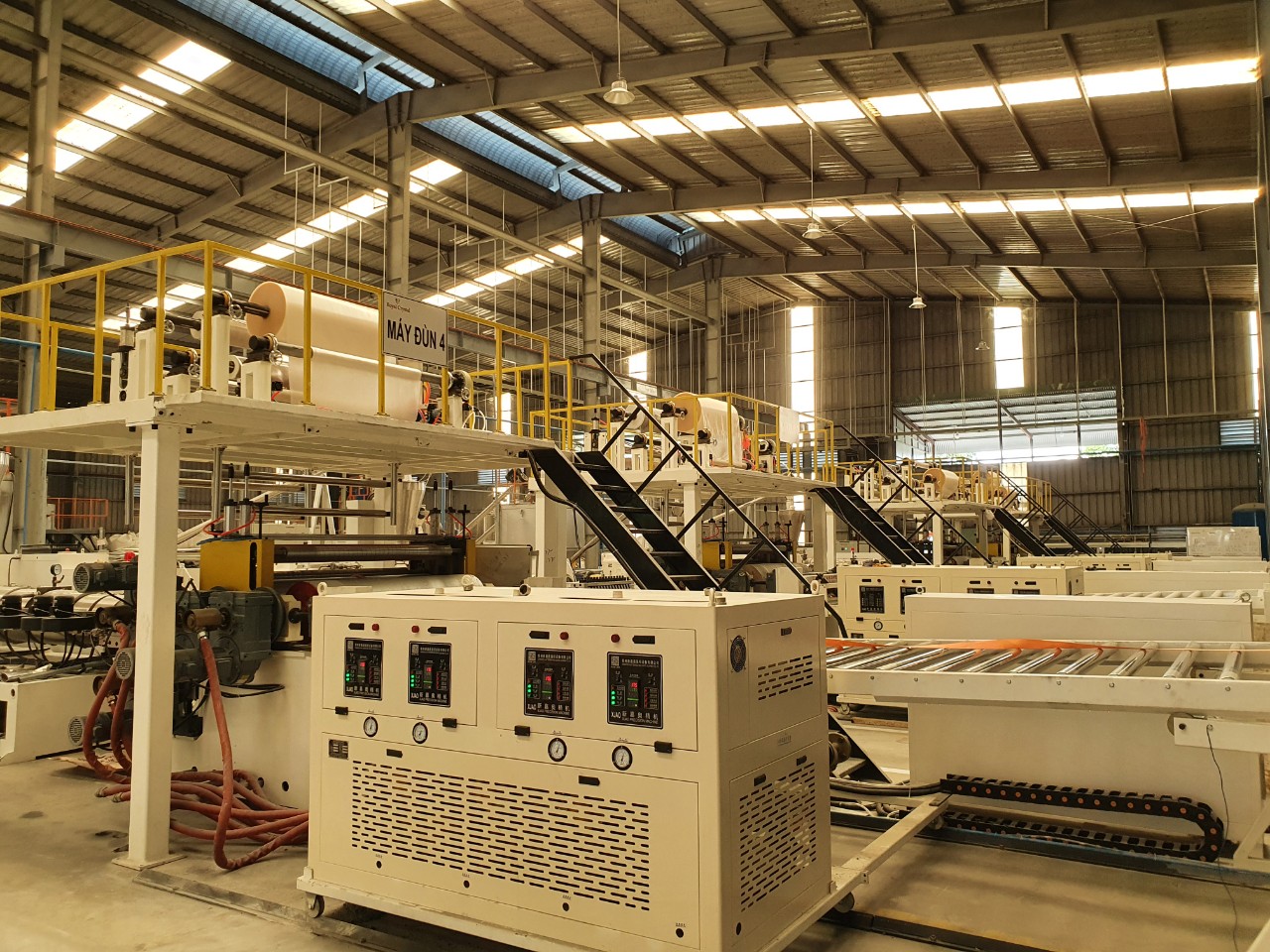 The Factory of SPC flooring Hoang Gia Pha Le