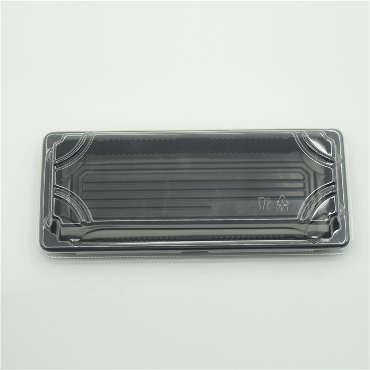 Sushi Tray Black Pham Packaging