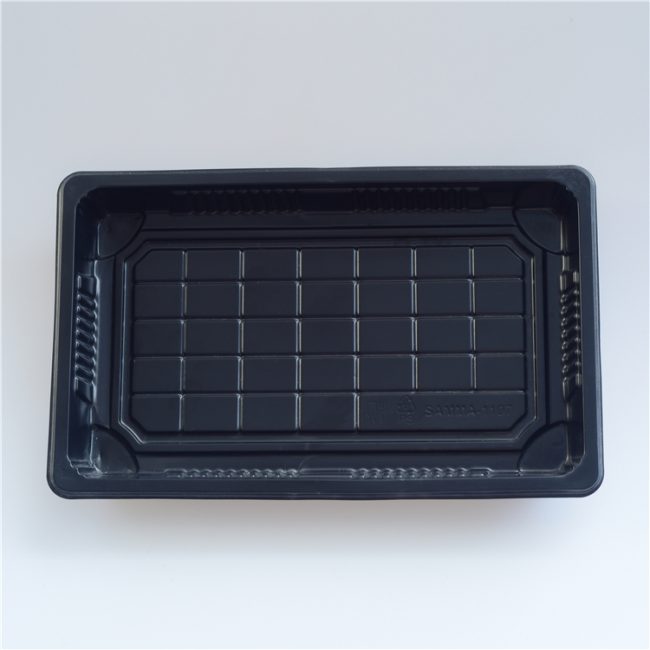 Sushi Tray Black Pham Packaging