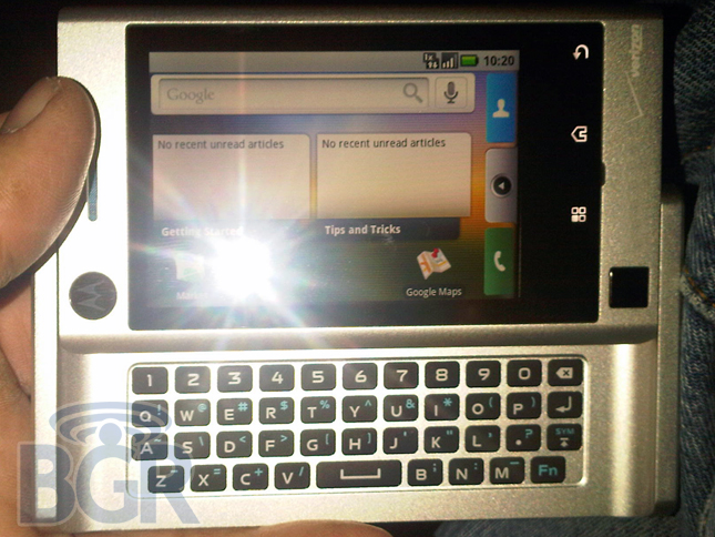 New Moto Devour In Silver - Phandroid