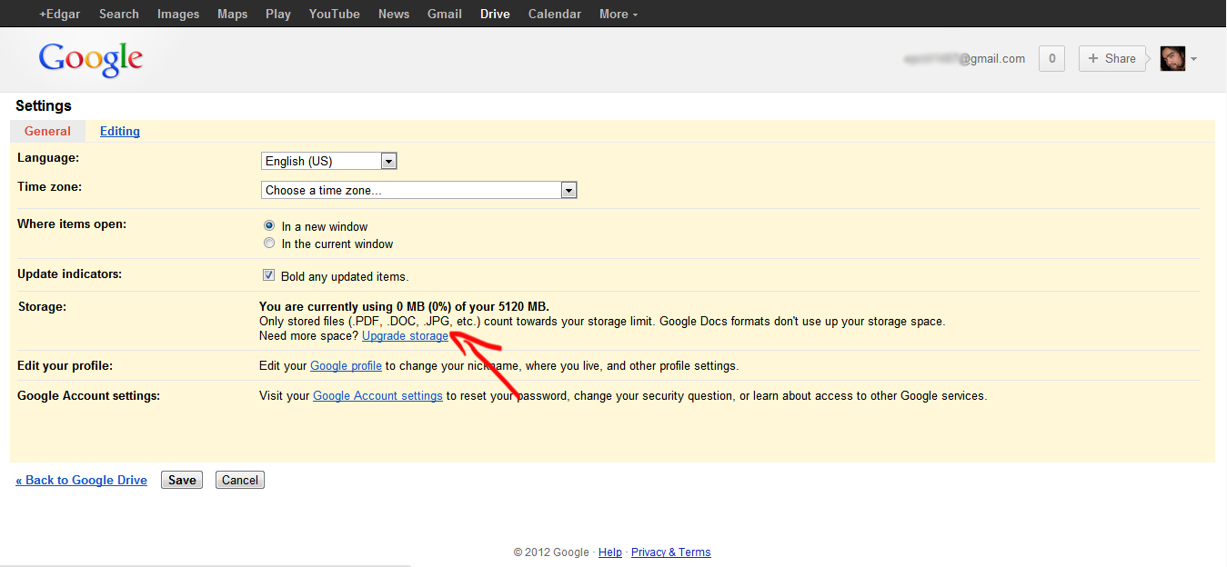 Tutorial Upgrading your Google Drive storage is a breeze, but it needs