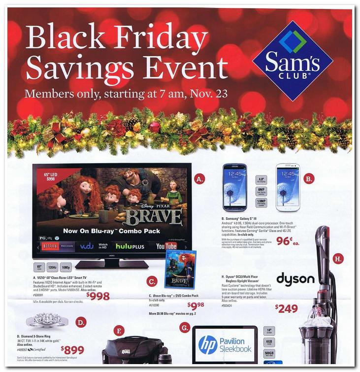 Sam’s Club Black Friday flyer shows Galaxy S3 for 96 cents Phandroid