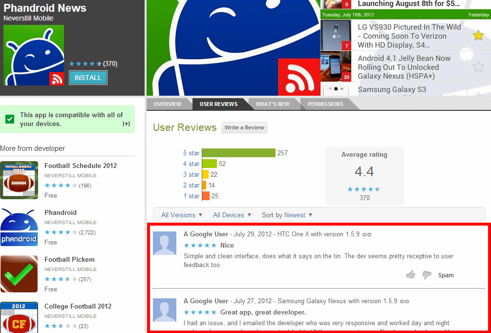 Google Play Store getting deeper Google+ integration