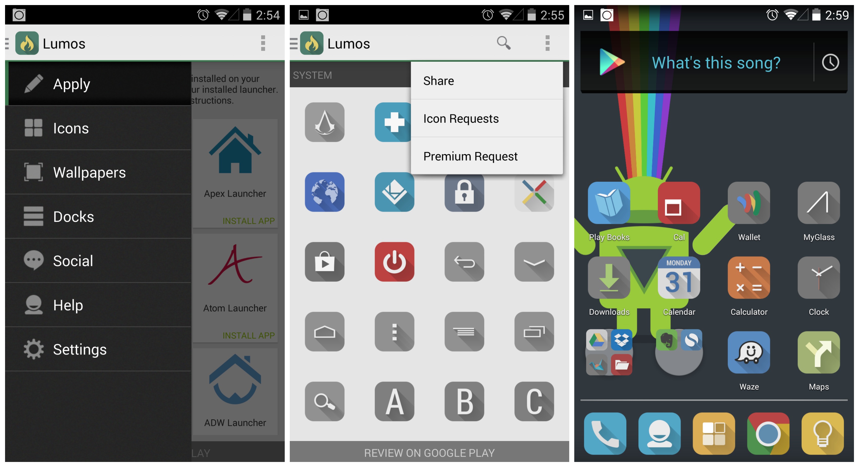 Lumos, the latest icon pack from the creator of Nox, hits the Play