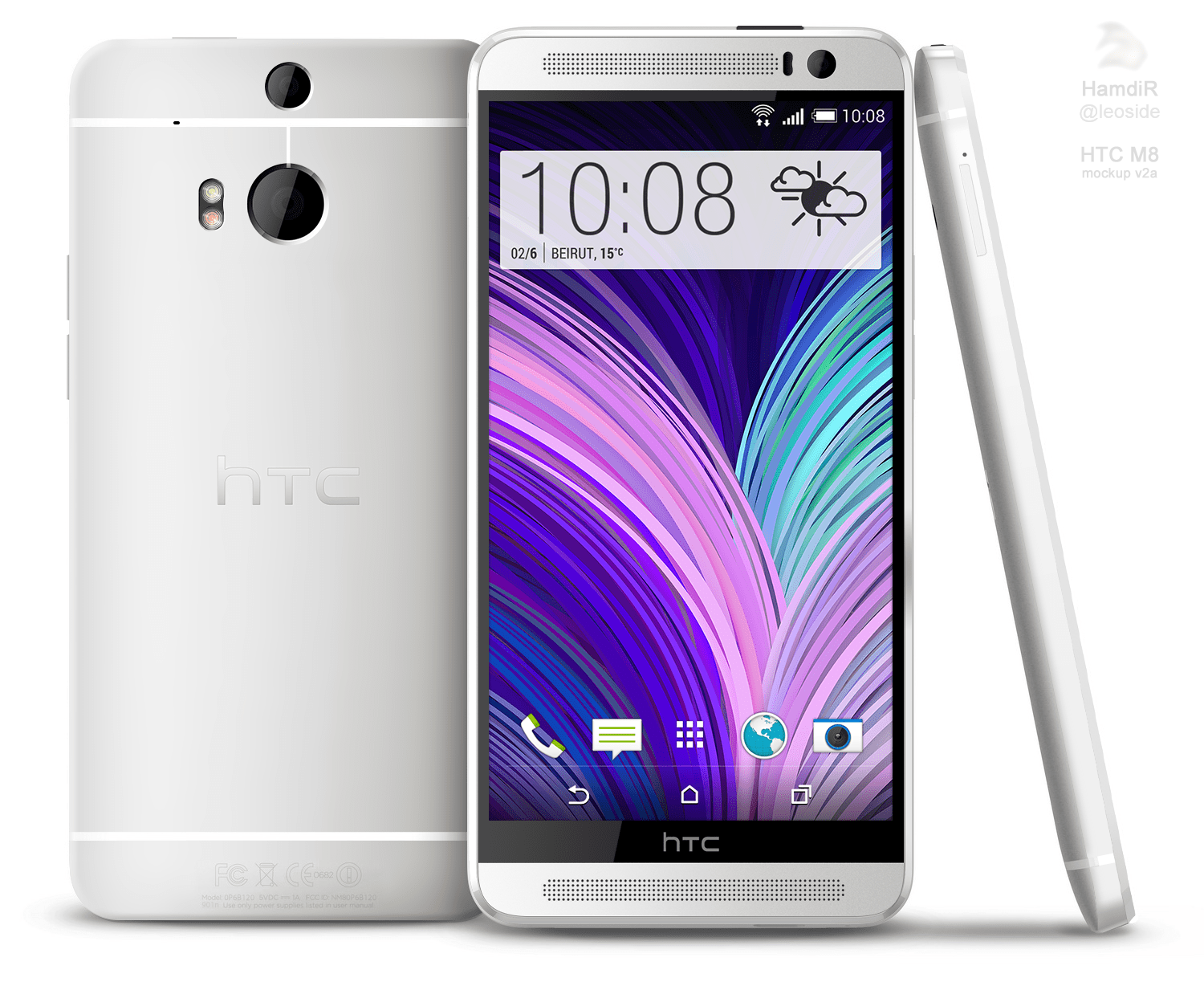 HTC M8 to be called “The All New One” will launch in gray, silver