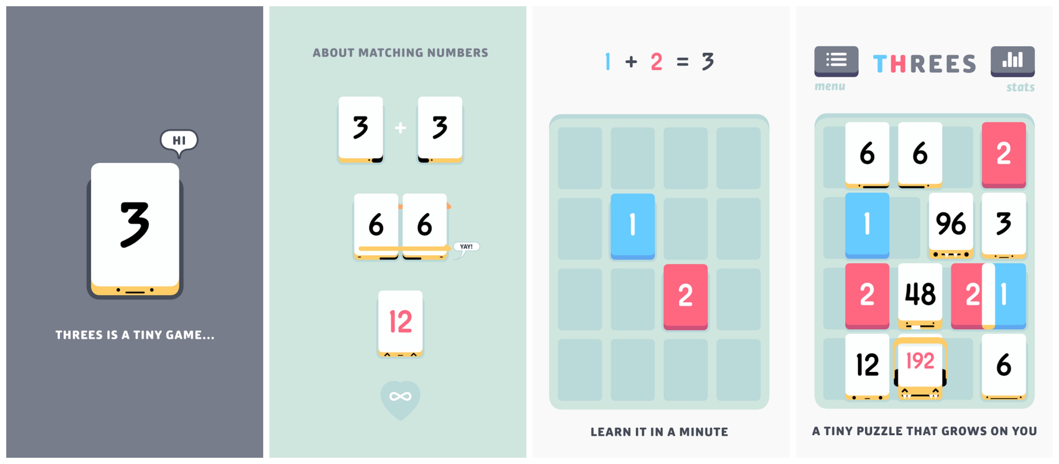 Play it once, and Threes! will your new favorite puzzle game now available for Android