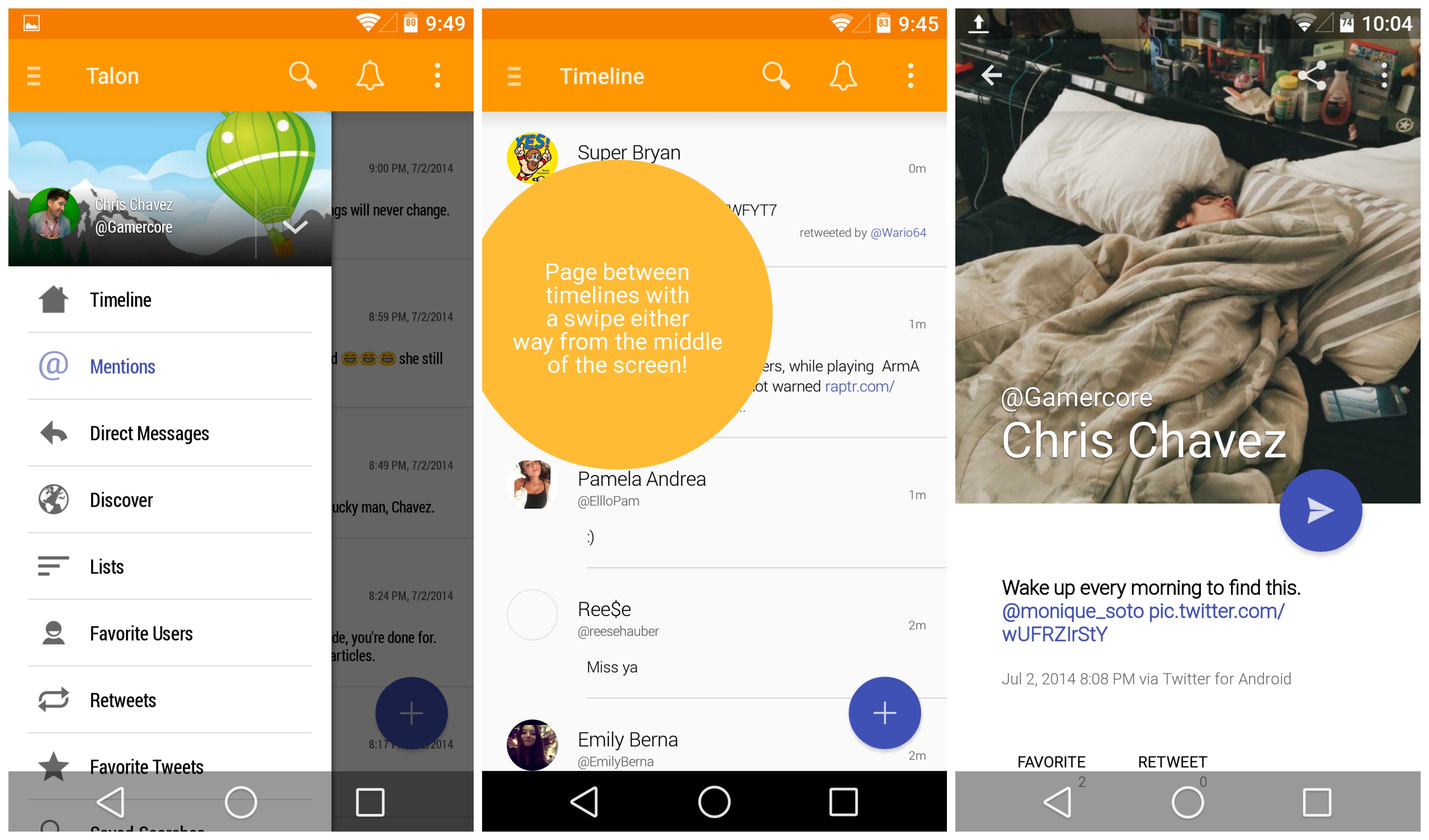 Talon for Twitter 2.6.2 update brings Android Linspired