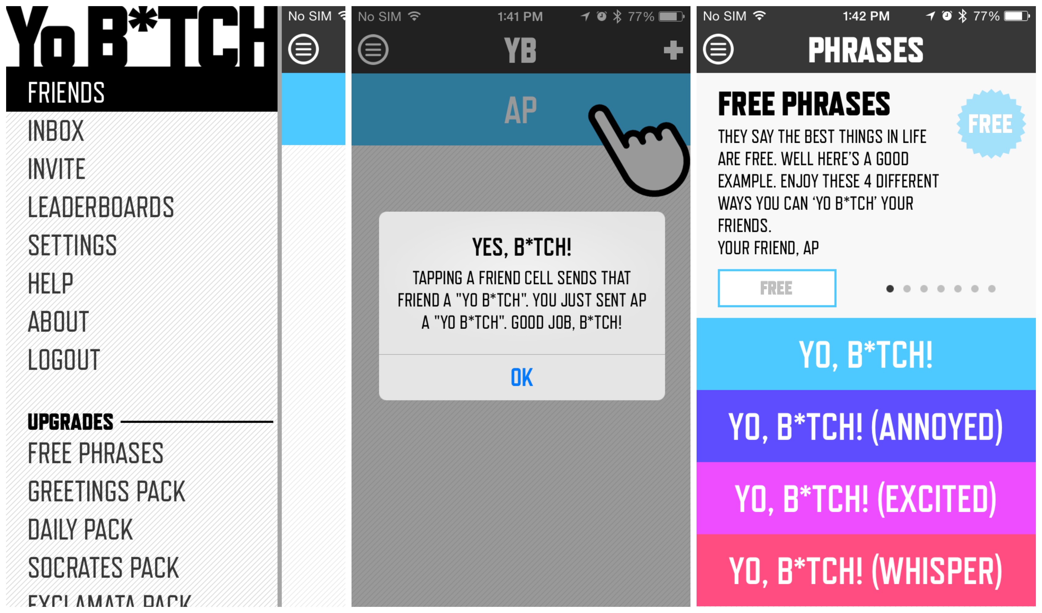 Aaron Paul's 'Yo B*tch!' messaging app will launch on Android early