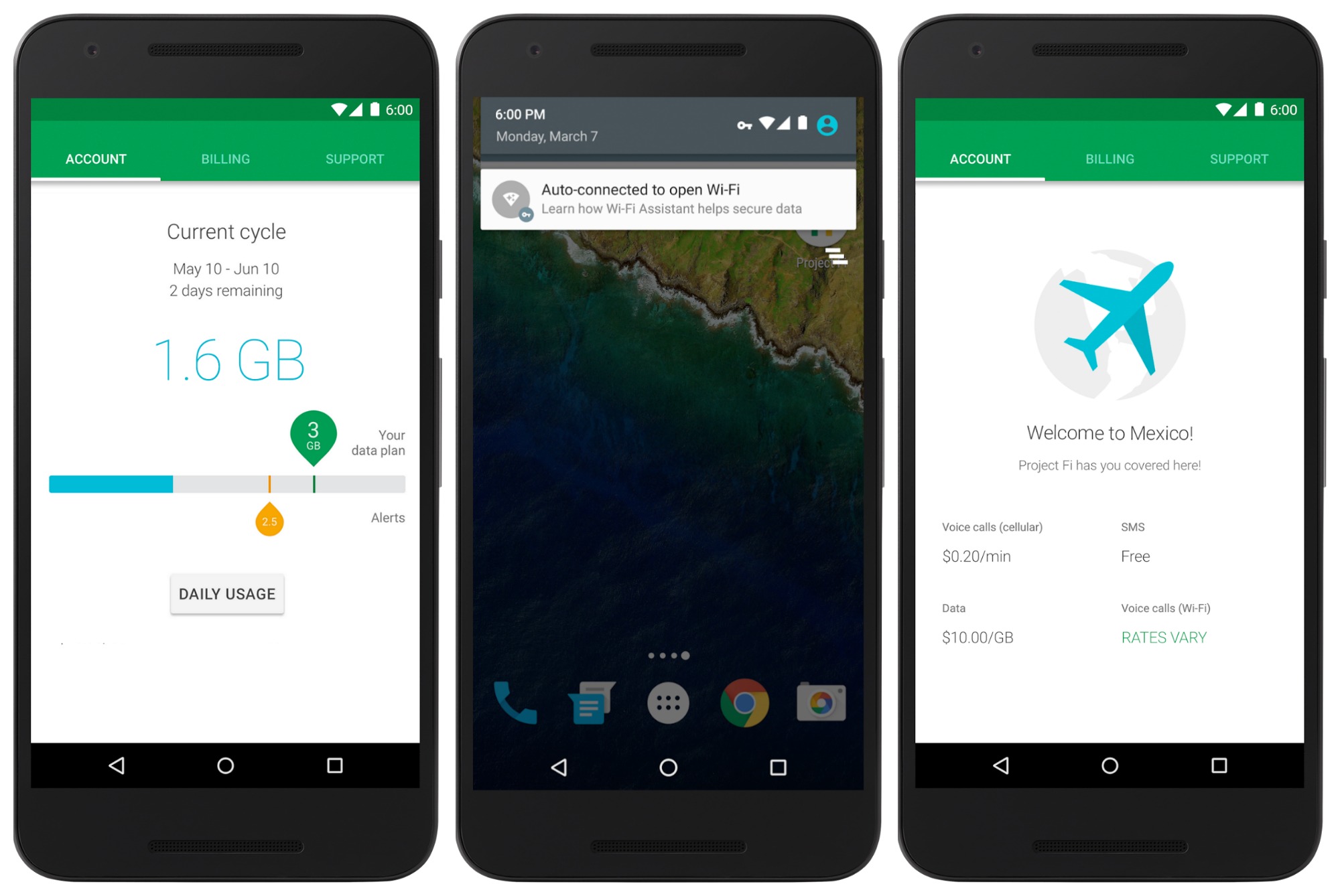 Google’s Project Fi cell service now invite free, offers