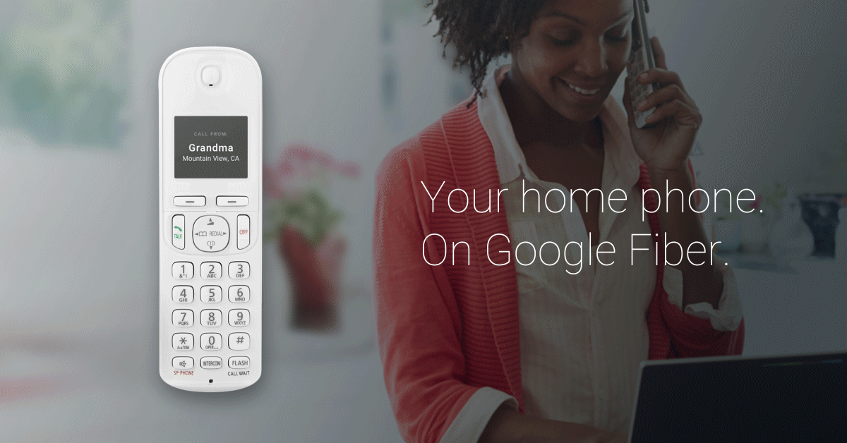 Google Fiber Phone is an home phone service for just