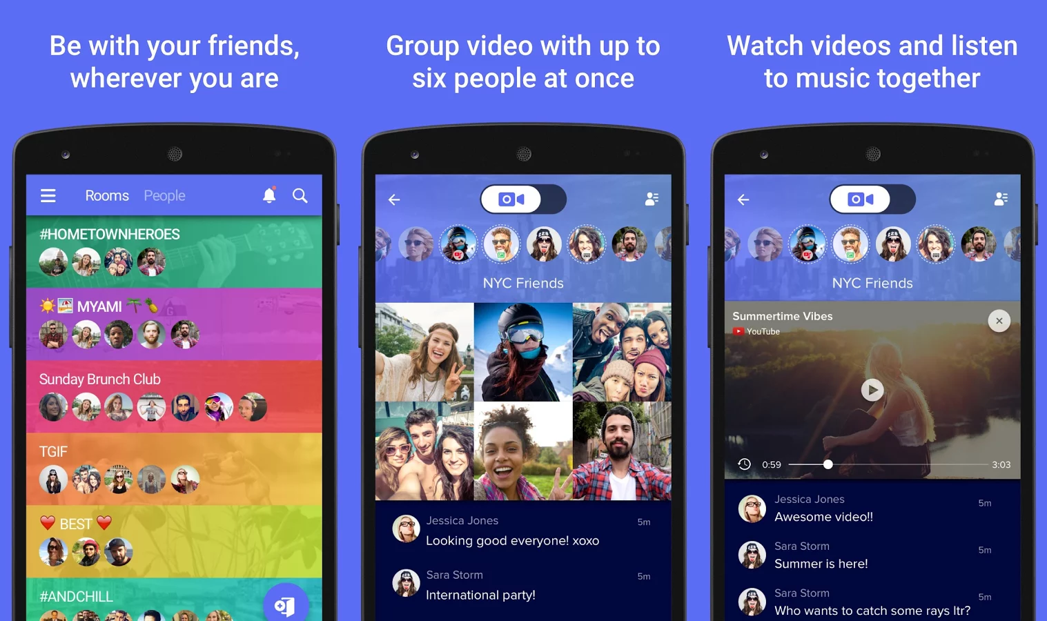 'Airtime' creates virtual rooms for you and your friends to hang out