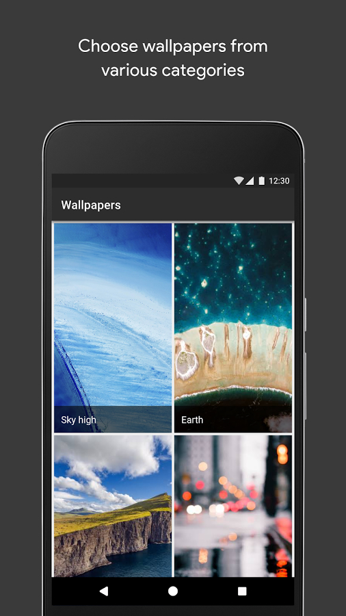 Google releases its new Wallpapers app and anyone can download it