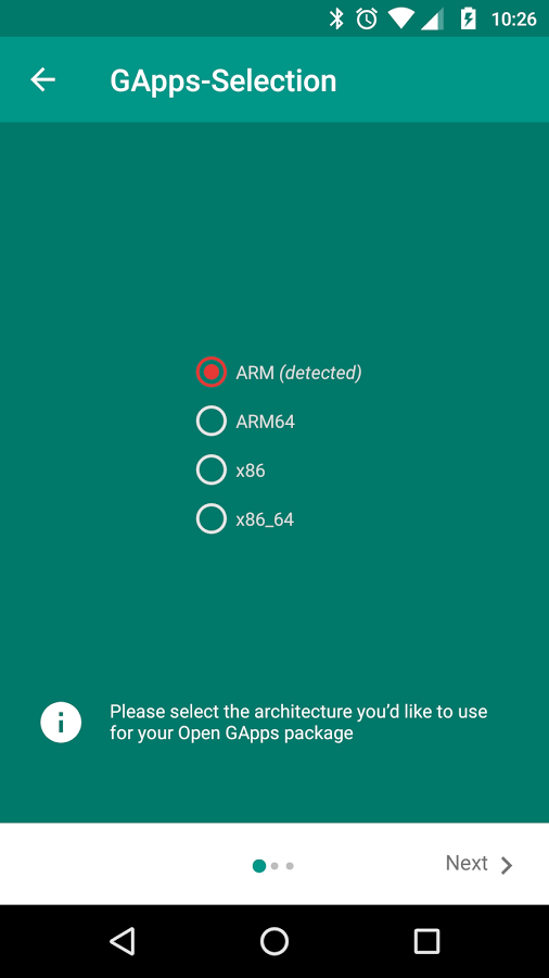 Use this app to easily update GApps on your custom ROMs