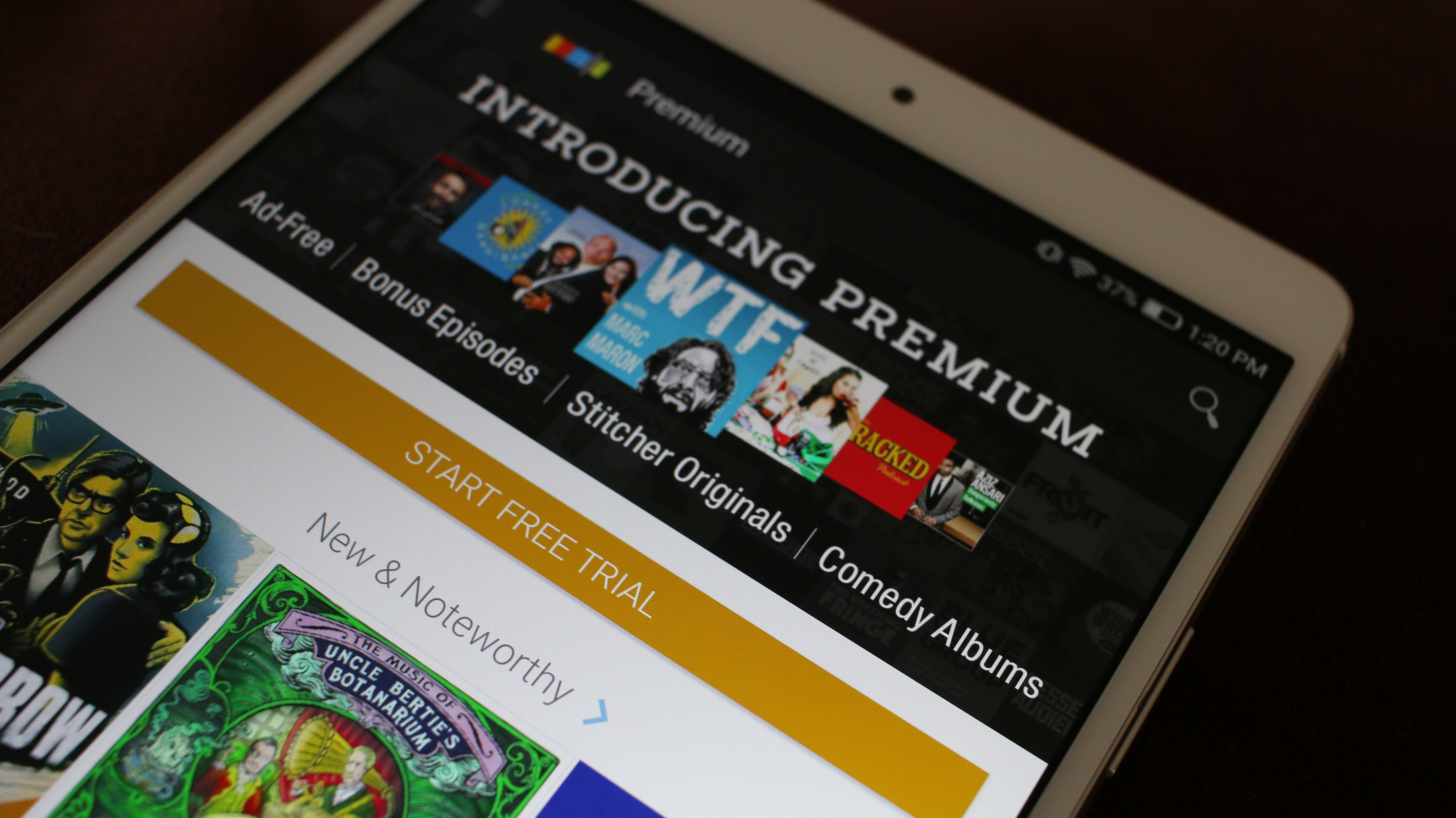 The latest update to Stitcher Radio introduces Stitcher Premium Phandroid