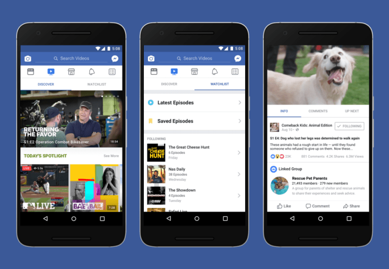 Facebook Watch is a new video platform with original content Phandroid
